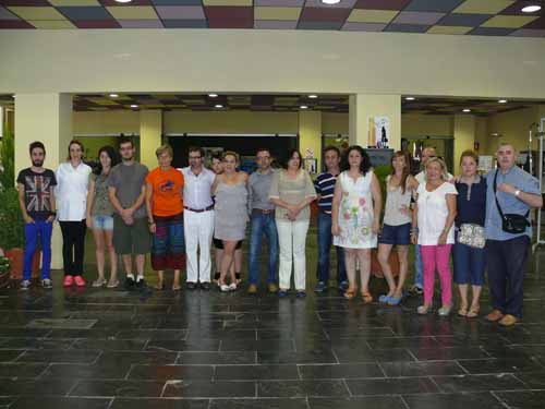 Los comerciantes que participan en la feria