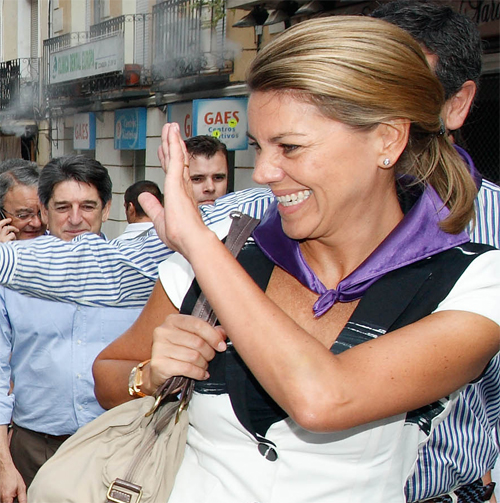 María Dolores Cospedal en Guadalajara
