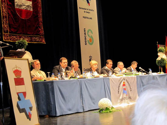 Una asamblea de la Hermandad de Donantes de Sangre de Puertollano (foto archivo)