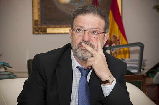 Nemesio de Lara, entrevistado por Miciudadreal.es (Foto: Bárbara García del Castillo)