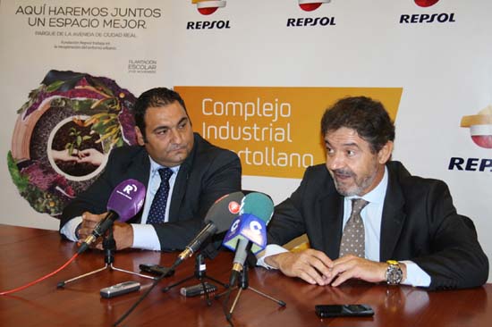 Puertollano: Fundación Repsol viste con los colores de la naturaleza al parque de la Avenida de Ciudad Real