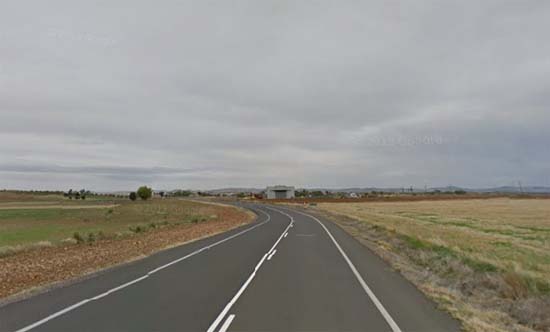 Carretera de Aldea del Rey (Foto archivo-Google)