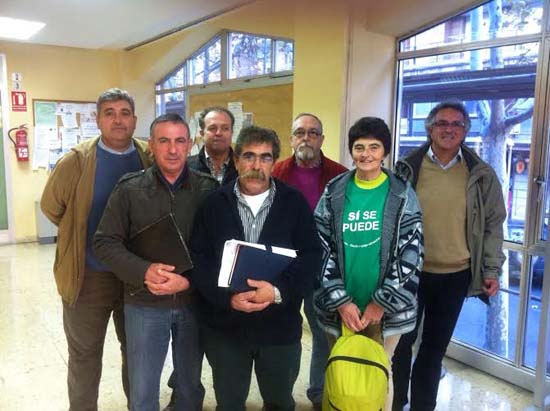 Representantes de diversas PAH de la provincia de Ciudad Real