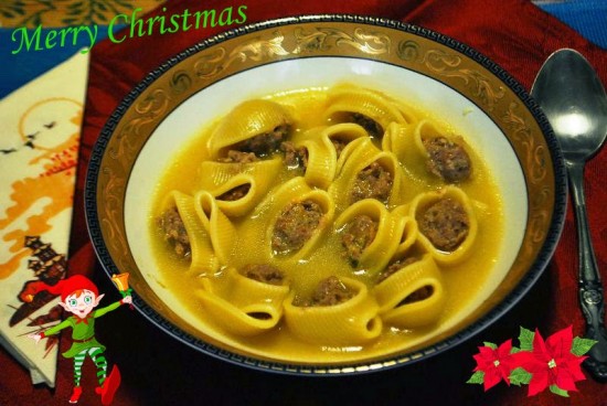 sopa de navidad