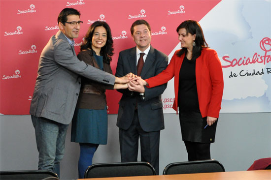 García-Page afirma que votar a Podemos en las regionales es «medio votar» a Cospedal y niega cualquier acuerdo con Pablo Iglesias