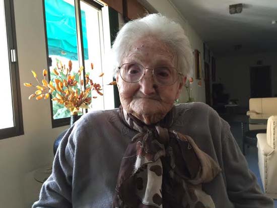 Puertollano: Juana cumple así de bien 107 años