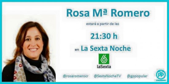 rosa romero en la sexta