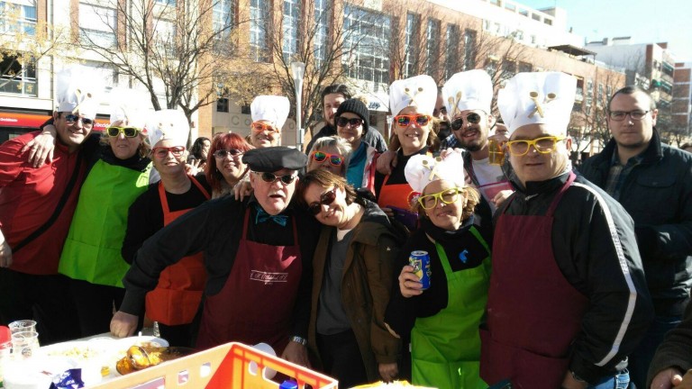 Ciudad Real: 600 personas participan en la Comida Popular de la Federación de Peñas previa al Domingo de Piñata