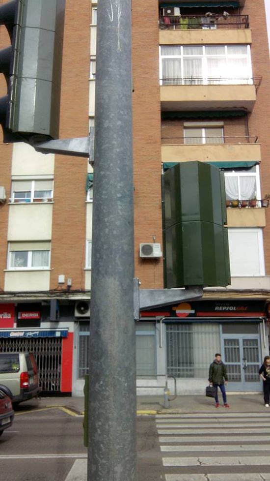 Ciudad Real: Reparan el semáforo de la Ronda de Ciruela