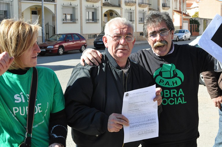Manzanares: La PAH arranca 5 días para continuar su lucha contra el desahucio de Vicente López Manzanara