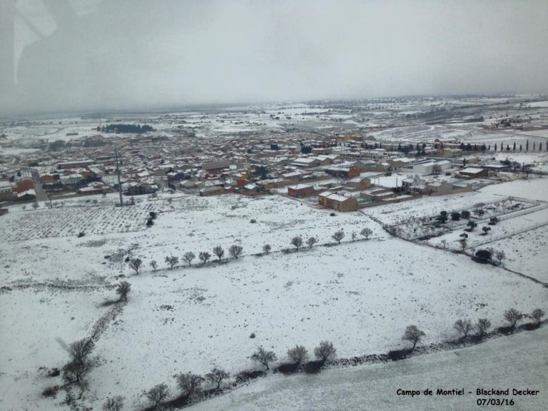 La nieve vuelve a visitar Ciudad Real