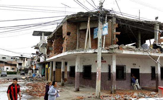 Una puertollanera en la tragedia de Ecuador