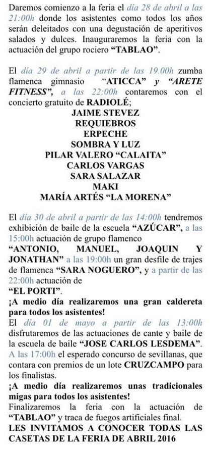 feria de abril