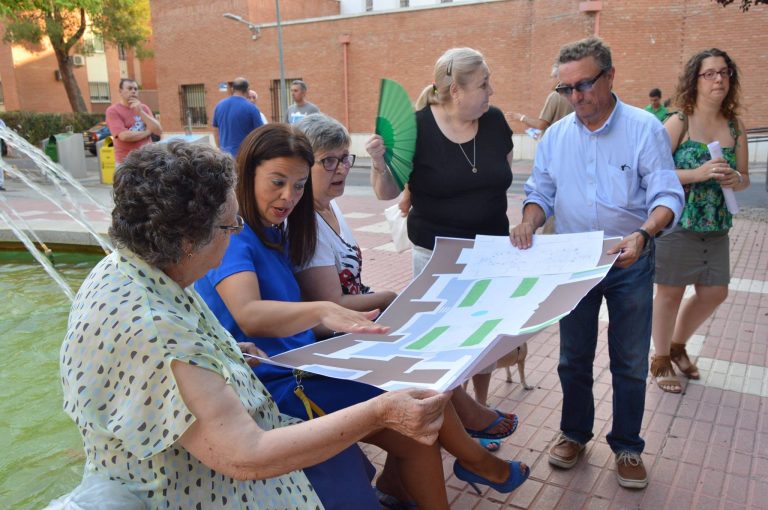 Una plaza digna de Los Ángeles