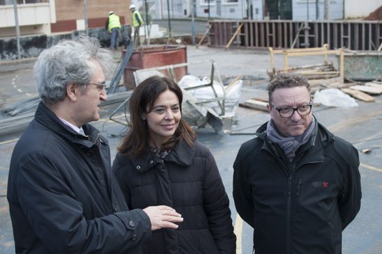 Obras pista deportiva los ángeles 2