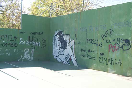 Puertollano: El PP denuncia el abandono de las pistas de pádel junto al Museo de la Minería