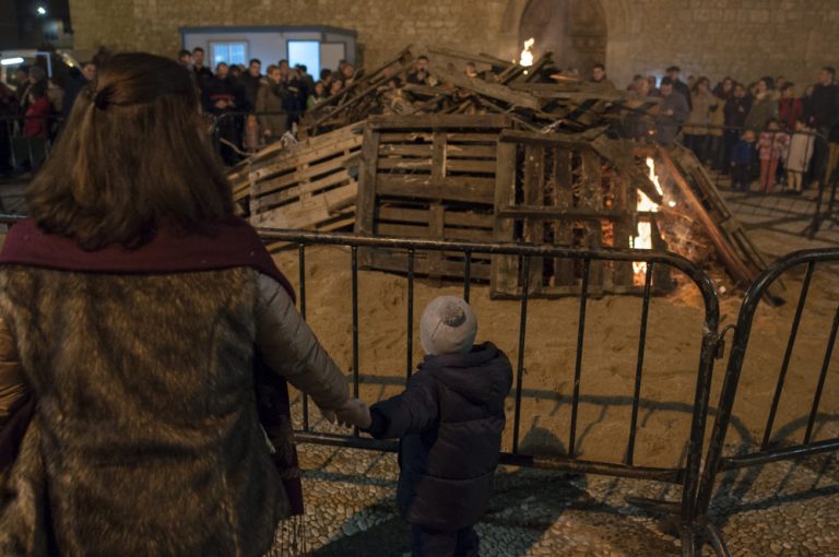 Ciudad Real: La hoguera de San Antón