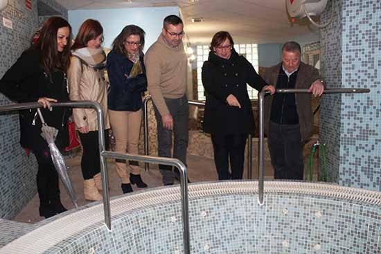 Carmen Omedo visita Balneario Fuencaliente 1