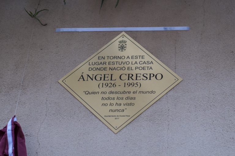 Ciudad Real dedica un “tardío” homenaje a Ángel Crespo
