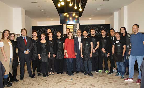 Eduardo del Valle visita Escuela Hosteleria Tastevin