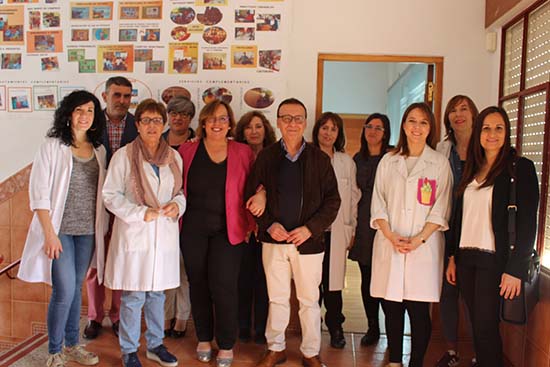 Olmedo visita recursos asistenciales-Campo de Criptana