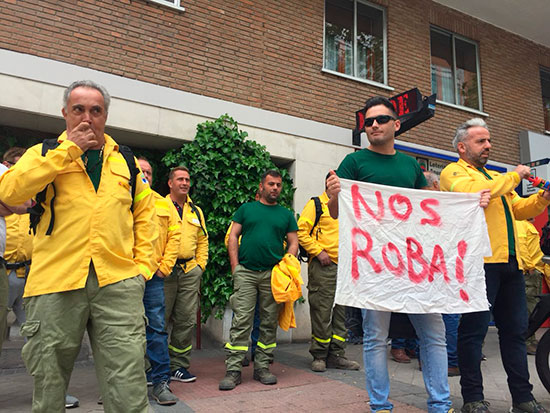 Bomberos forestales reclaman su incorporación inmediata a los trabajos de prevención