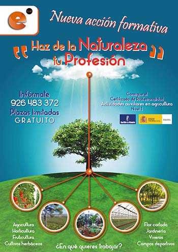 Cartel Curso Agricultura Emplea
