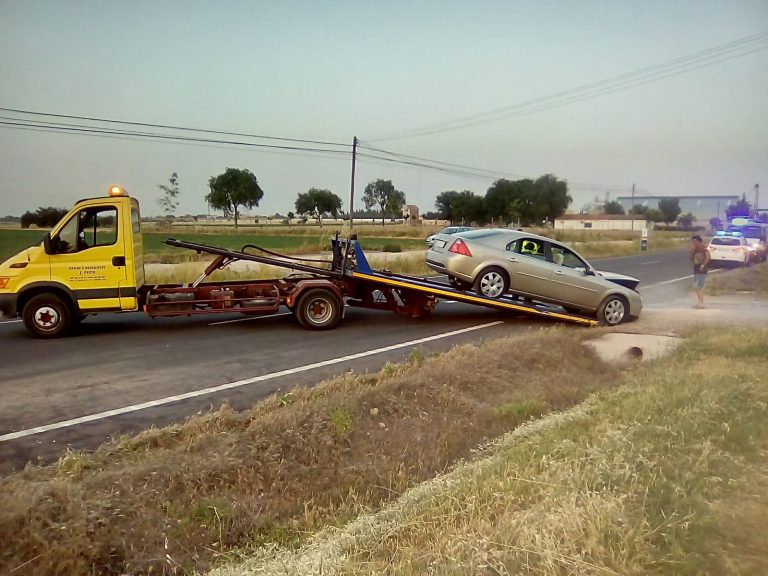 Seis personas fueron trasladadas al Hospital de Ciudad Real tras una colisión múltiple en la carretera de Las Casas