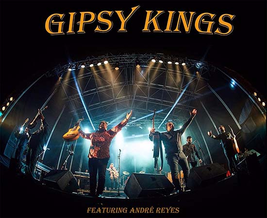 Imagen promocional de la gira de Gipsy Kings