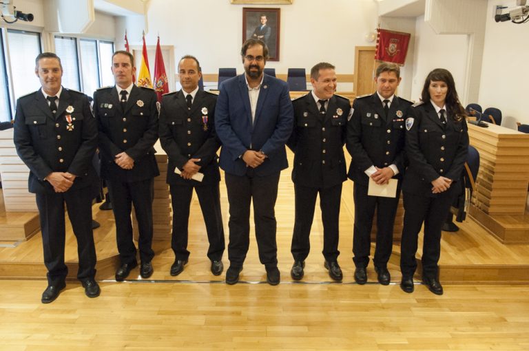 Ciudad Real: “Buena guardia” para los seis policías locales que han tomado posesión de su cargo en el Ayuntamiento