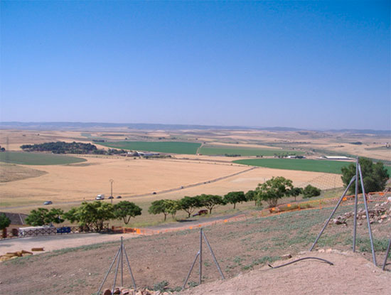 Zona donde se apostó el ejército de del Califa Yusuf Al-Mansur estaba formado por voluntarios andaluces, Benimerines y la nobleza Almohade. Su número se estima en unos 30.000