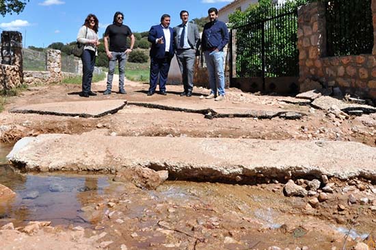 carrizosa calle destrozda 1 Foto dipu