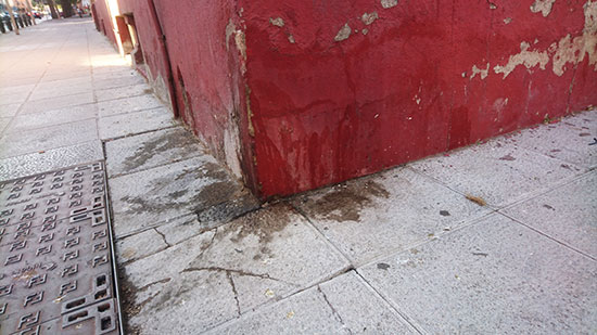 Esquina del antiguo colegio Ferroviario