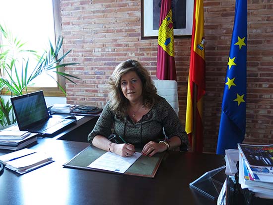 María Antonia Álvaro, alcaldesa de Torralba de Calatrava