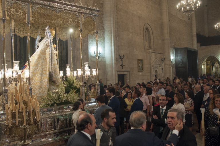 Suspendida la procesión de la Octava por la fuerte lluvia caída esta tarde