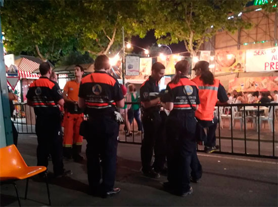 Ciudad Real: Cuatro intoxicaciones etílicas y dos traslados al hospital, balance del sábado de Feria