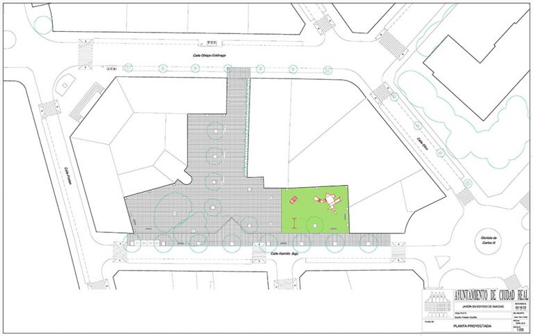 El PP menosprecia el parque de Sanidad y Ganemos teme el derribo del antiguo edificio administrativo