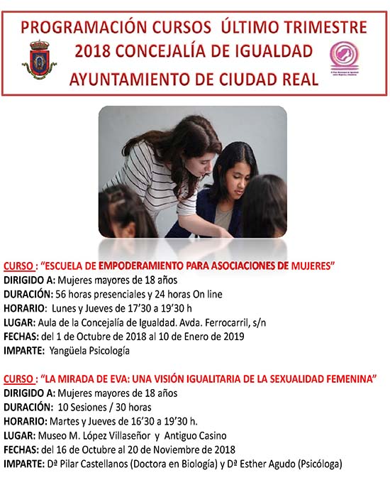 DIPTICO CURSOS 2018