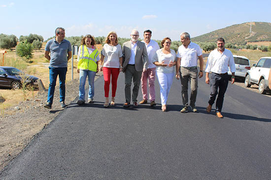 Olmedo-visita obras CM-4115 Villamayor de Cva