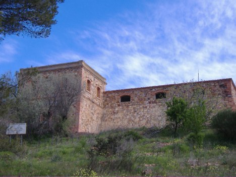 Antiguo Depósito de Agua en el cerro de La Atalaya del año 1920