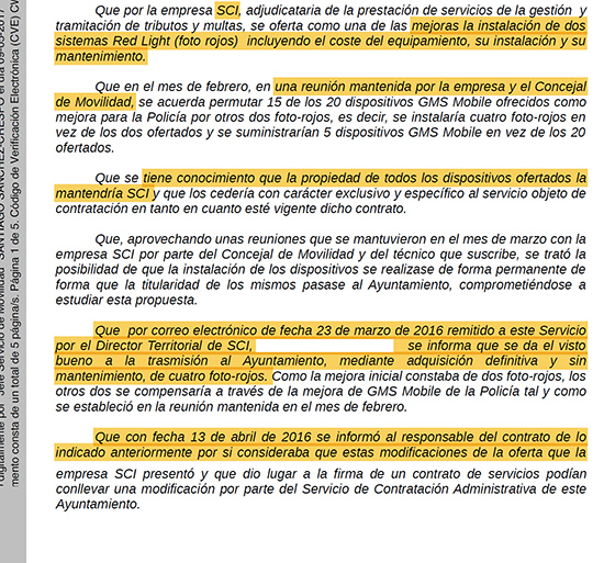 Ilustración 2: Fragmento del certificado de Junta de Gobierno Local. Fuente: ciudadreal.es