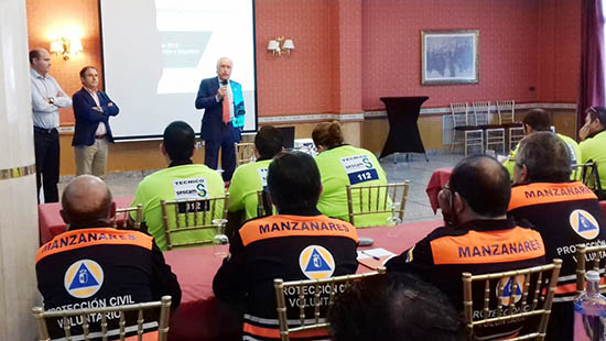 Francisco Perez Alonso en clausura jornada emergencias ferroviarias