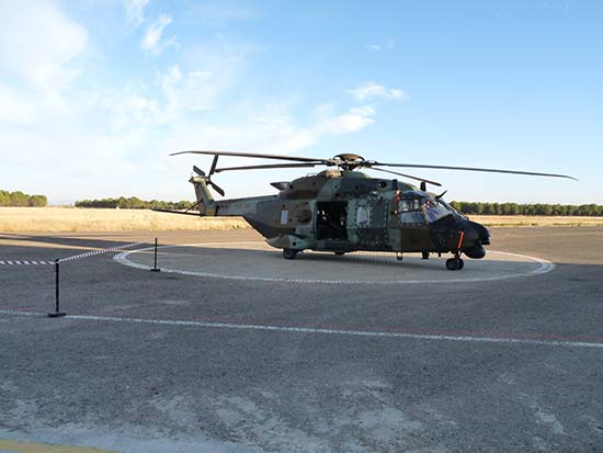 Helicóptero NH90 del Bhelma III