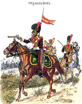 7º de Lanceros de La Mancha del ejército de José Bonaparte