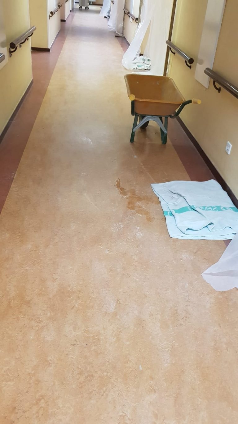 Molestias e inquietud por las obras en la planta de Traumatología del Hospital de Valdepeñas