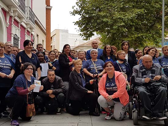 Colectivos de Puertollano celebran el Día Mundial de la Salud Mental
