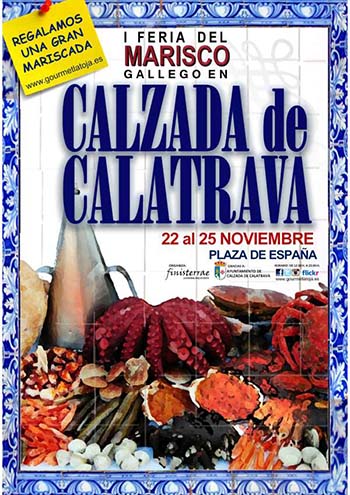 Calzada Feria marisco cartel
