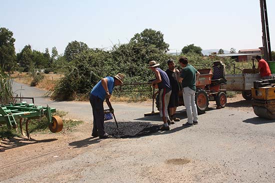 bacheado calles ElTorno