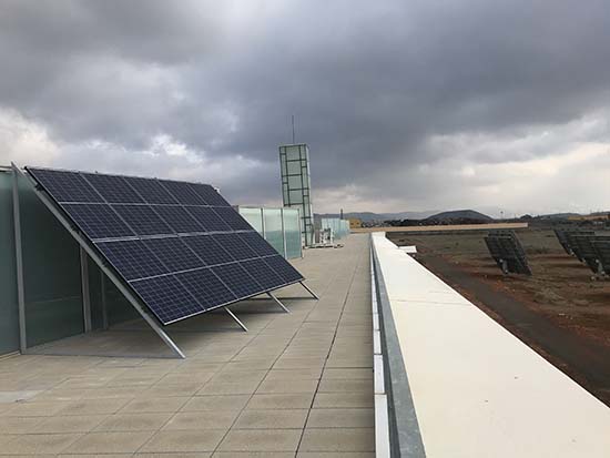 El edificio ISFOC está preparado para albergar todo tipo de sistemas fotovoltaicos