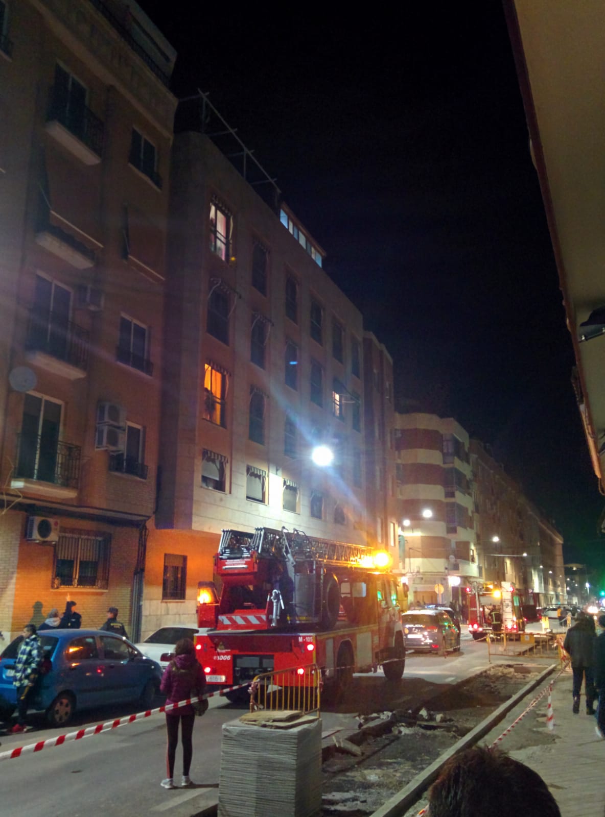 incendio calle pedrera baja